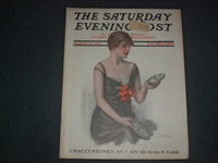 1916 MARCH 25 THE SATURDAY EVENING POST MAGAZINE - ILLUSTRATED COVER - SP 2471C