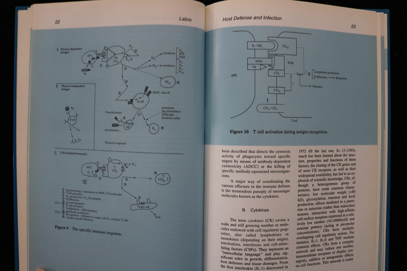 1994 HOST DEFENSE AND INFECTION HARDCOVER BOOK BY M.T. LABRO, MD PhD - KD 9814