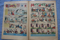1936 LONG ISLAND SUNDAY PRESS NEWSPAPER COLOR COMICS - LOT OF 2 - NP 9227