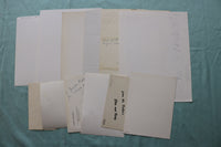 CELEBRITY AUTOGRAPHED PHOTOS - LOT OF 12 - K 2555