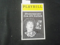 1993 SHAKESPEARE FOR MY MOTHER PLAYBILL - LYNN REDGRAVE SIGNATURE - J 8206
