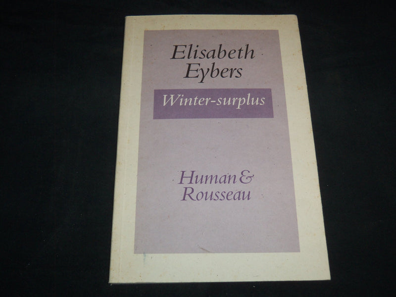 1999 WINTER SURPLUS BOOK BY ELISABETH EYBERS - HUMAN & ROUSSEAU - J 8752
