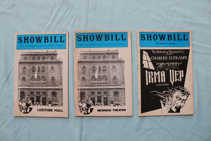 1960'S-1980'S THEATRE PROGRAMS - LOT OF 19 - O 3939