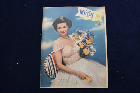 1950 MARCH 12 NY MIRROR MAGAZINE - JOAN BENNETT COVER - E 22479