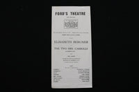 1945-1946 FORD'S THEATRE PROGRAMS - LOT OF 5 - BALTIMORE - K 2821