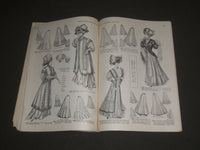 1908 JANUARY MCCALL'S MAGAZINE - GREAT FASHION ILLUSTRATIONS & ADS - ST 5390