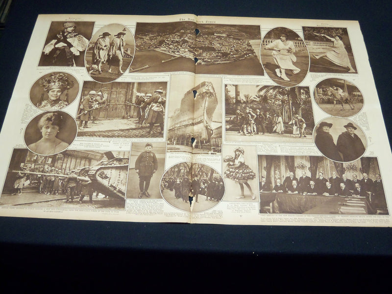1921 FEBRUARY 6 NEW YORK TIMES PICTURE SECTION NO. 4 & 5 - W. J. BRYAN - NT 8922