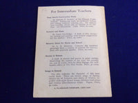 1887 HALL'S COMPOSITION OUTLINES BOOK BY HATTIE HALL - K 515