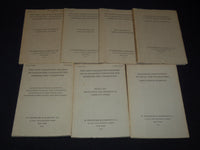 1930-1932 THE PRINT COLLECTOR'S BULLETIN FOR MUSEUMS LOT OF 7 - O 1740D