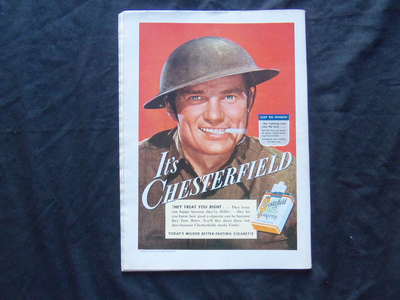 1942 AUGUST 17 TIME MAGAZINE - VICE ADMIRAL GHORMLEY - T 827