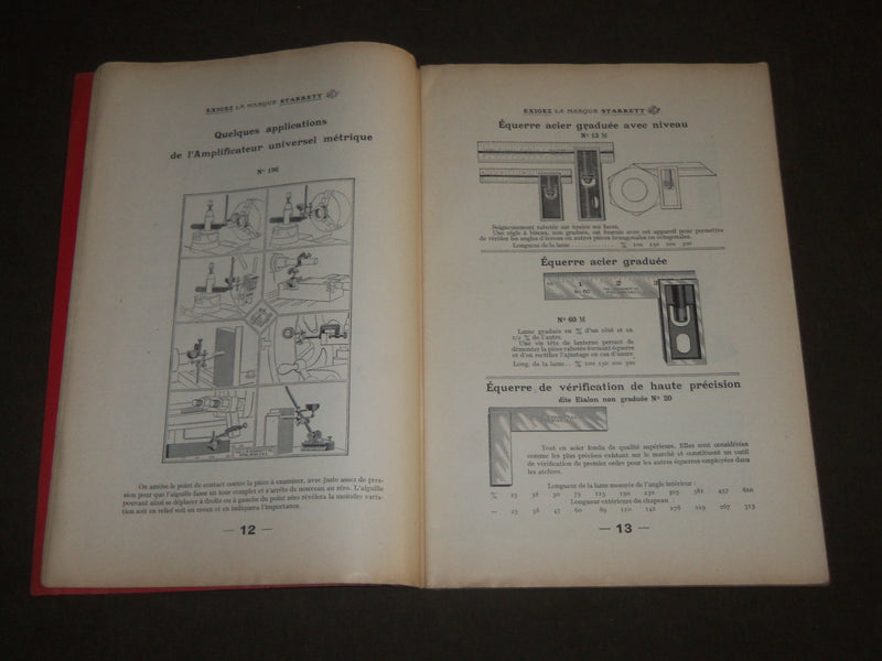 1923 DUTRUT BERNIER & DESRUES OUTILLAGE MECANIQUE FRENCH CATALOGUE - FR 351