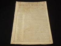 1851 FEB 8 BOSTON MUSEUM NEWSPAPER - THOMAS BUCHANAN READ - TENNYSON - NP 9034
