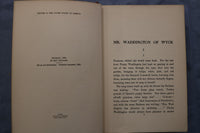 1921 MR. WADDINTON OF WYCK HARDCOVER BOOK BY MARY SINCLAIR - KD 9598