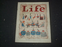 1924 NOVEMBER 20 LIFE MAGAZINE - THANKSGIVING NUMBER - BIRCH-BARK NEWS - ST 6505