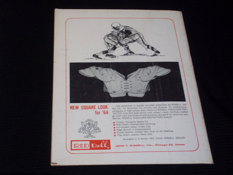 1963 DECEMBER COACH & ATHLETE MAGAZINE - SLATS GILL & MEL COUNTS OSU - E 3076
