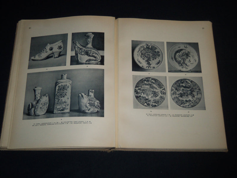 1935 FRANKFURTER FAYENCEN VOLUME BY ADOLF FEULNER - 80 PLATES - Z 118