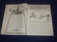1917 JANUARY 13 COLLIER'S MAGAZINE - WAMBLE: HIS DAY OUT BY S. H. ADAMS- ST 6716