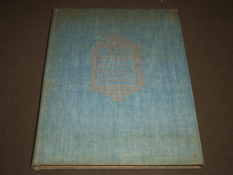 1940'S LITERARY ENGLAND BOOK BY DAVID E. SCHERMAN & RICHARD WILCOX - KD 3822