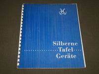 1960 EMIL HERMANN SILBERNE TAFEL GERÄTE GERMAN CATALOGUE - FR 348