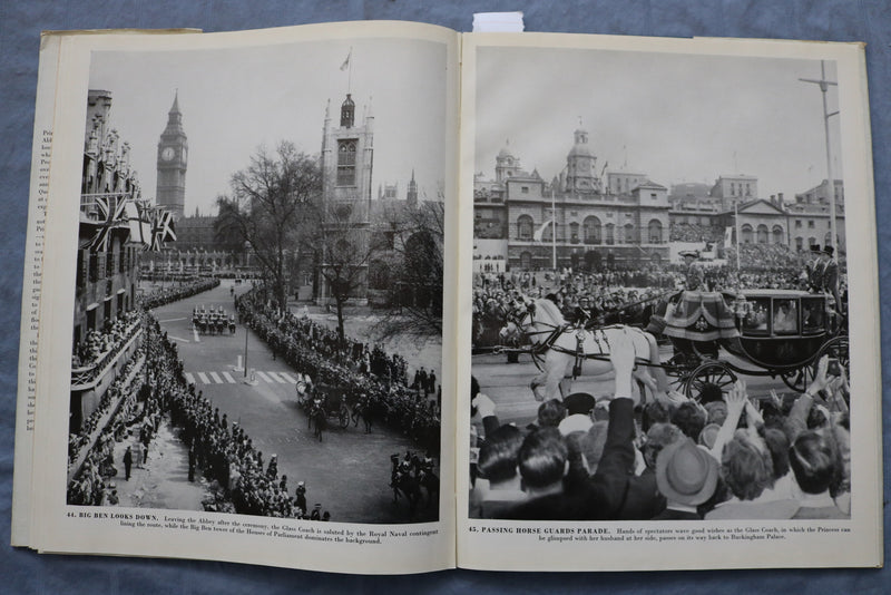 1960 PICTURE BOOK OF PRINCESS MARGARET'S WEDDING HARDCOVER BOOK - KD 9368