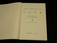 1964 THE WORLD OF LOVE BOXED SET OF 2 VOLUMES - ISIDOR SCHNEIDER - KD 5402J