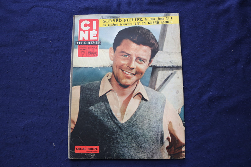 1959 JUNE 26 CINE REVUE MAGAZINE - SHIRLEY TEMPLE COVER - E 23467