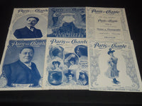 1905 PARIS QUI CHANTE REVUE ILLUSTREE MAGAZINE LOT OF 30 ISSUES - O 3442B