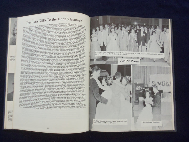 1957 THE BIG STACK ANACONDA HIGH SCHOOL YEARBOOK - ANACONDA, MONTANA - YB 3221
