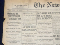 1922 JUNE 13 NEW YORK TIMES - AMERICANS WIN FOR EX-KAISER'S BOOK - NT 8399