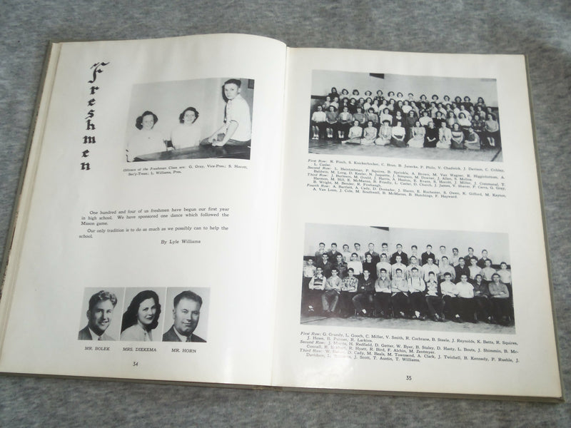 1949 EATONIAN EATON RAPIDS HIGH SCHOOL YEARBOOK - EATON RAPIDS, MI - YB 2571