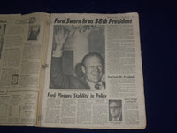 1974 AUGUST 9 PHILADELPHIA DAILY NEWS -PRESIDENT RICHARD NIXON RESGINS - NP 2976