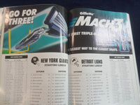 2000 NOVEMBER 19 NFL INSIDER MAGAZINE - NY GIANTS VS. DETROIT LIONS - SP 4834A