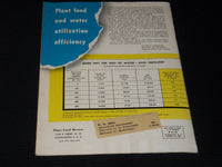 1957 FALL PLANT FOOD REVIEW MAGAZINE - CALIFORNIA ROUNDUP FRONT COVER - E 5446