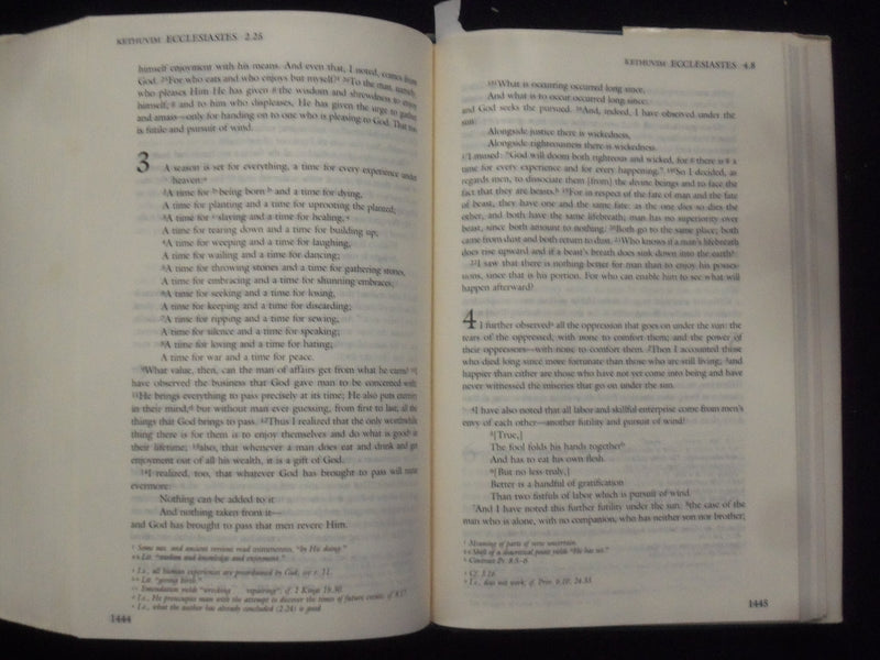 1985 TANAKH THE HOLY SCRIPTURES HARDCOVER BOOK -TORAH/NEVI'IM-KETHUVIM - KD 8939
