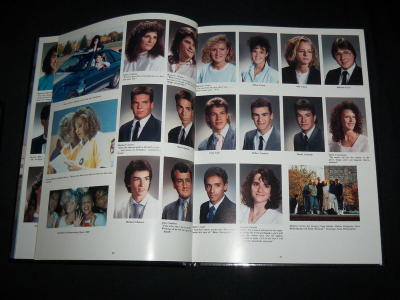 1989 TOMS RIVER HIGH SCHOOL NORTH YEARBOOK - TOMS RIVER, NJ - YB 2321