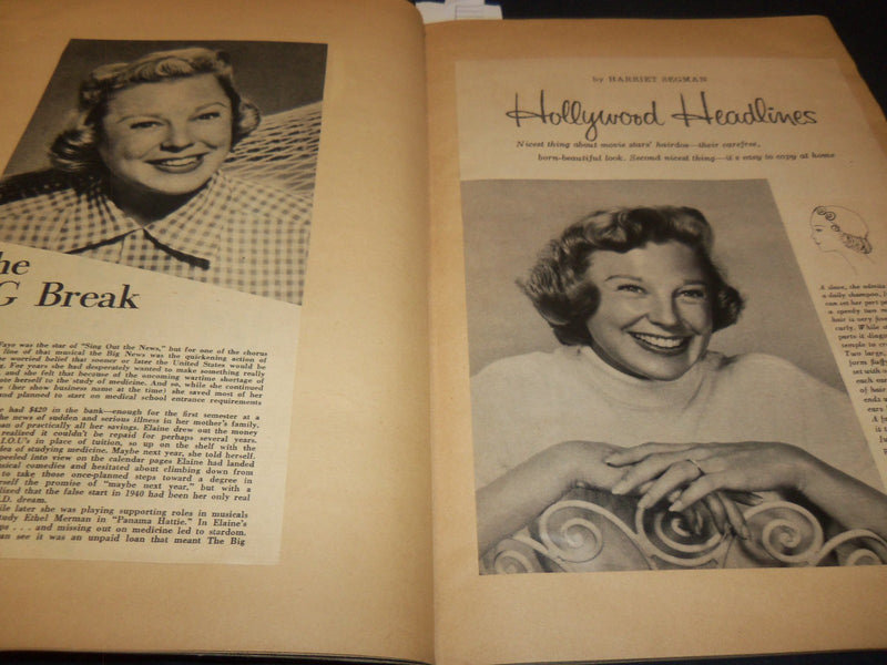 JUNE ALLYSON SCRAPBOOK - HOLLYWOOD - LOADED WITH GREAT PHOTOS - 18A