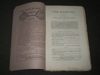1865-1869 THE RADICAL MONTHLY MAGAZINE LOT OF 27 - NATURAL RELIGION - WR 1371