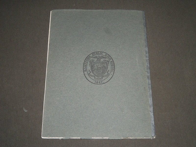 1903 CHRONICLE CLASS-BOOK - HARTFORD HIGH SCHOOL CONNECTITCUT - J 2488