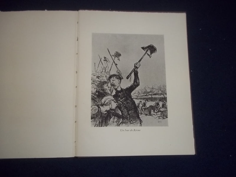 1922 HONORE DAUMIER, HIS LIFE AND WORKS HARDCOVER BOOK - KD 8151