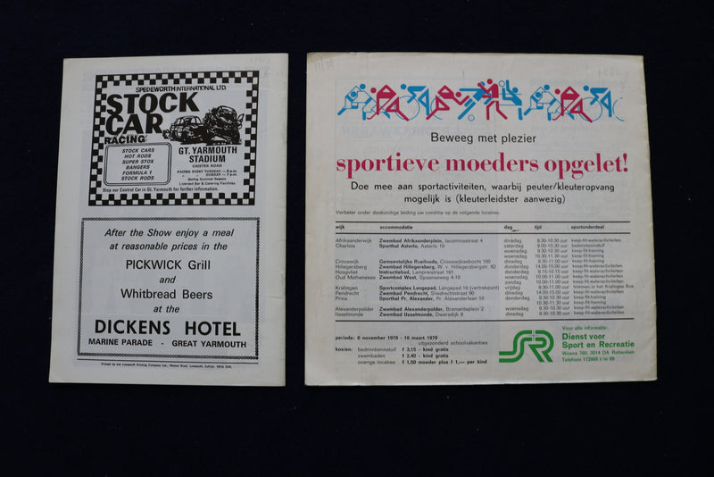 1970'S CIRCUS PROGRAMS - LOT OF 10 - O 3519
