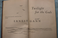 1956 TWILIGHT FOR THE GODS HARDCOVER BOOK BY ERNEST GANN - KD 9627