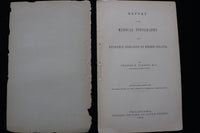 1864 MEDICAL TOPOGRAPHY - EPIDEMIC DISEASES OF RHODE ISLAND - SOFTCOVER - K 2889