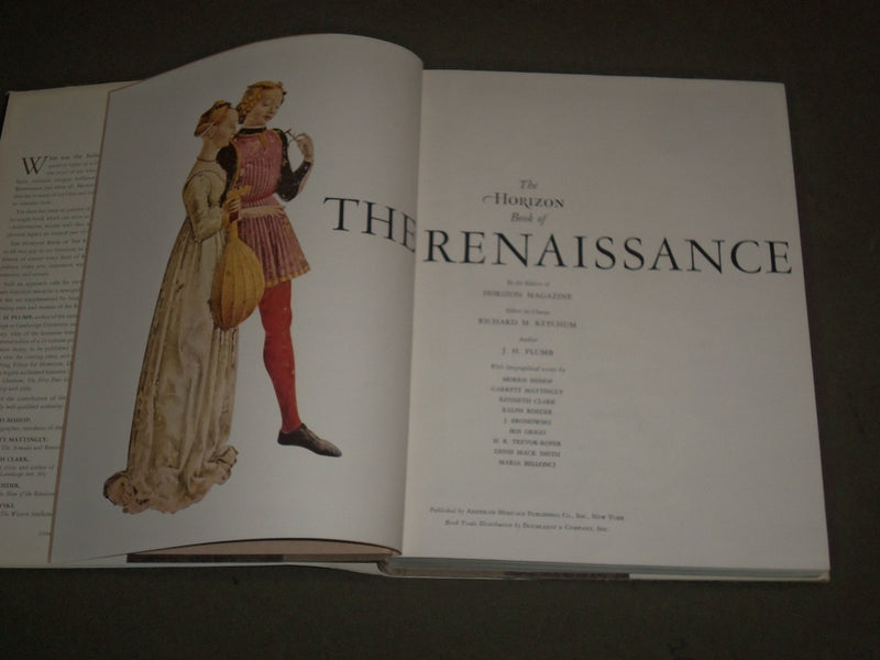 1961 THE HORIZON BOOK OF THE RENAISSANCE BOOK - SECOND PRINTING - I 1300