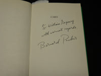 1975 CARO HARDCOVER BOOK INSCRIBED BY BERNARD PACKER - FIRST EDITION - D 515