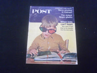 1967 JULY 29 THE SATURDAY EVENING POST MAGAZINE -WHEN KIDS CAN'T LEARN - SP 885R