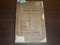 1896 RAND MCNALLY CO. HUDSON RIVER HANDY GUIDE - FOLD-OUT COLOR MAPS - K 1280