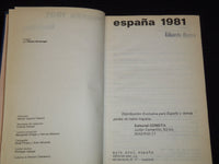 1981 ESPANA GUIA ARTISTICA BOOK LOT OF 2 - KD 4669J