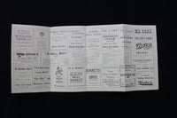 1920'S THE AUDITORIUM THEATRE BEAUTIFUL AT ELECTRIC PARK PROGRAM - K 1898