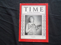 1928 NOVEMBER 12 TIME MAGAZINE - MARIA JERITZA - T 183