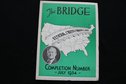 1934 JULY THE BRIDGE MAGAZINE - COMPLETION NUMBER COVER - SP 4925H